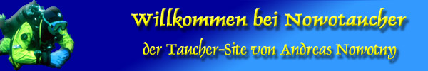 Nowotaucher: Willkommen auf meiner Website